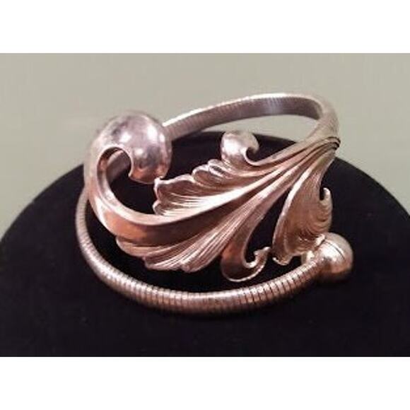 Forstner Vintage Wrap Sterling Bracelet - Picture 3 of 5